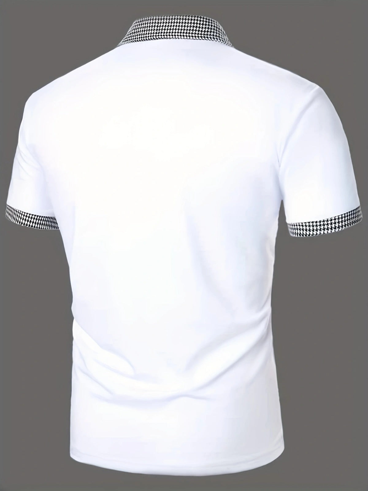 Enzo Whitmore | Contrast Trim Polo Shirt For Men