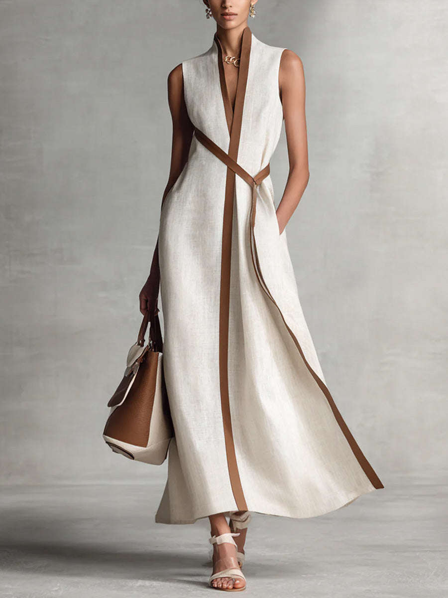Victoria Bellini | Elegant Sleeveless Maxi Dress For Women