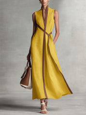 Victoria Bellini | Elegant Sleeveless Maxi Dress For Women