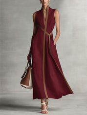 Victoria Bellini | Elegant Sleeveless Maxi Dress For Women