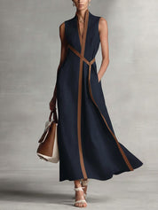 Victoria Bellini | Elegant Sleeveless Maxi Dress For Women