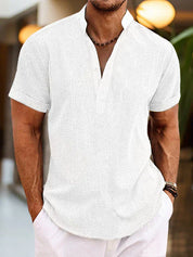 Matteo Sinclair | Textured Summer Shirt For Men