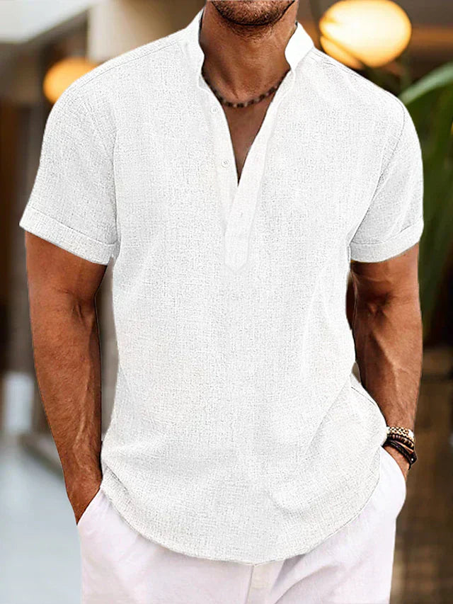 Matteo Sinclair | Textured Summer Shirt For Men