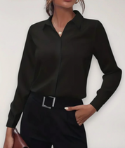 Alondra Kingsbury | Tailored Long Sleeve Blouse For Women