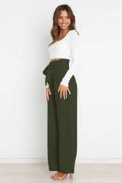 Sienna Laurent | High Waist Wide Leg Trousers For Women