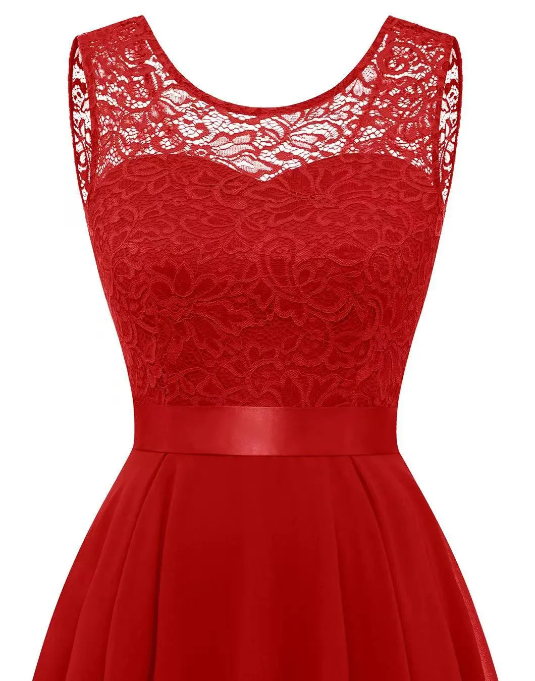 Vivienne Moreau | Burgundy High Low Cocktail Dress For Women