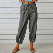 Florence Bennett | Casual Drawstring Trousers For Women