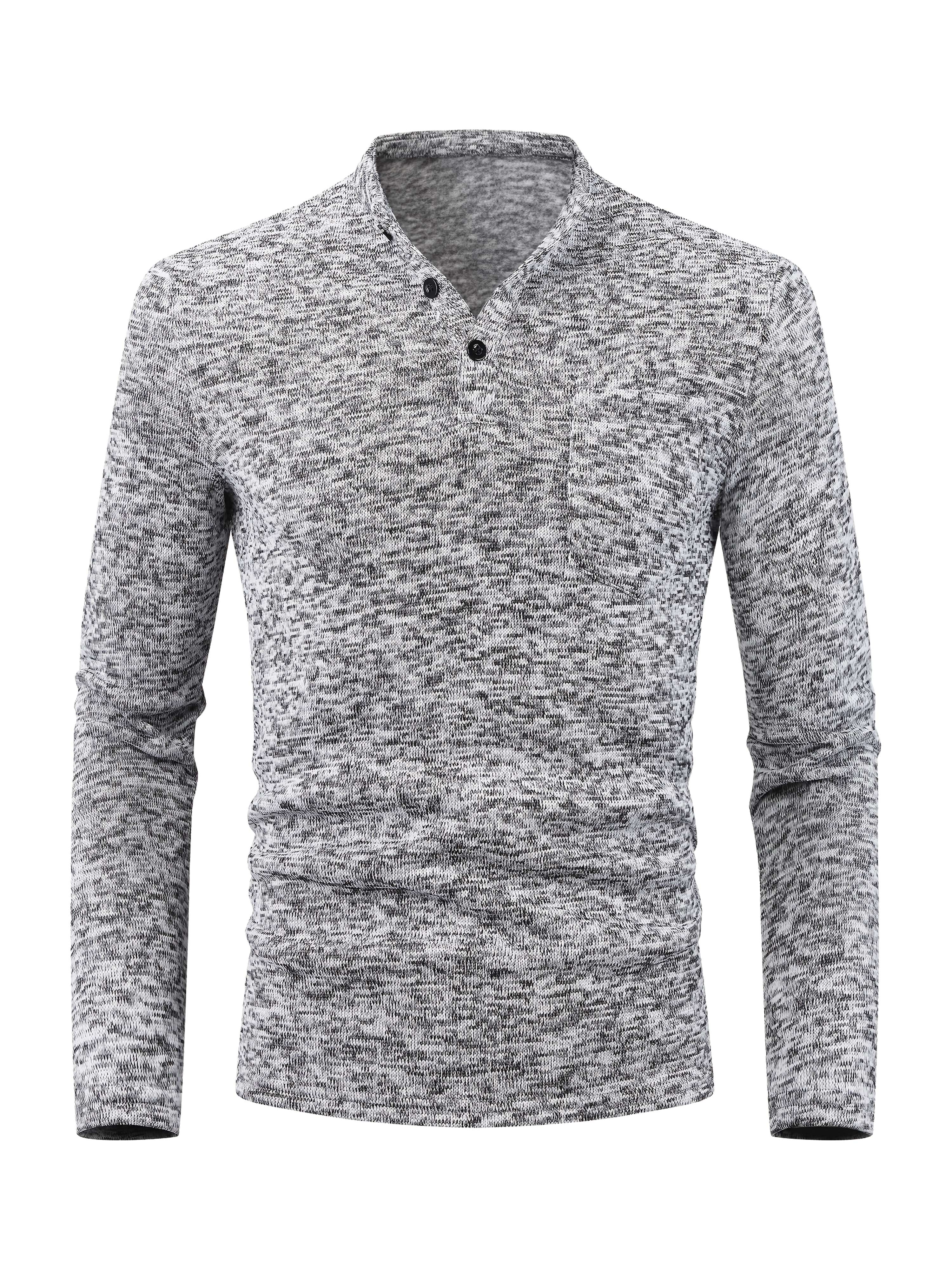 Daniel Moreau | Premium Henley Long Sleeve Shirt