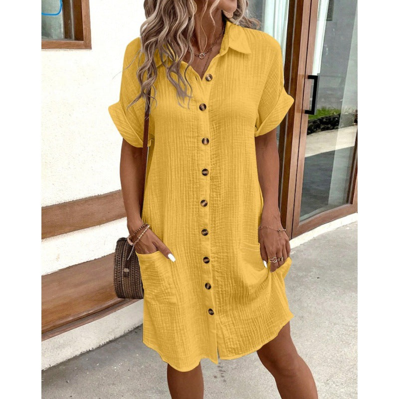 Victoria Monroe | Casual Shirt Dress For Women