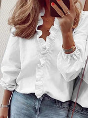 Arabella Kensington | Elegant Ruffle Blouse For Women