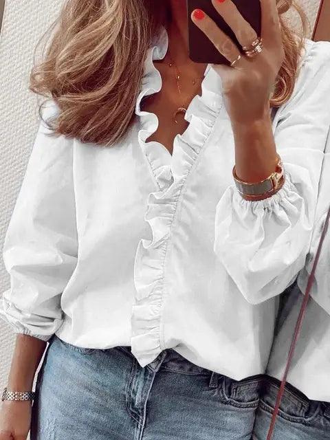 Arabella Kensington | Elegant Ruffle Blouse For Women