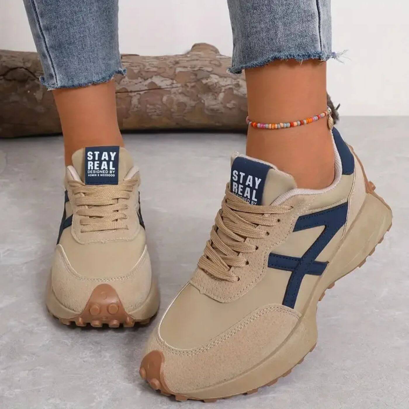Samantha Parr | Casual Lace-Up Sneakers For Women