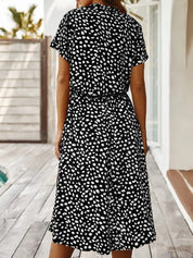 Isabelle Monroe | Printed Midi Summer Dress For Women