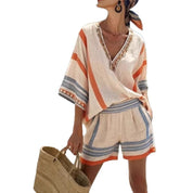 Isla Kensington | Boho Two Piece Shorts Set For Women