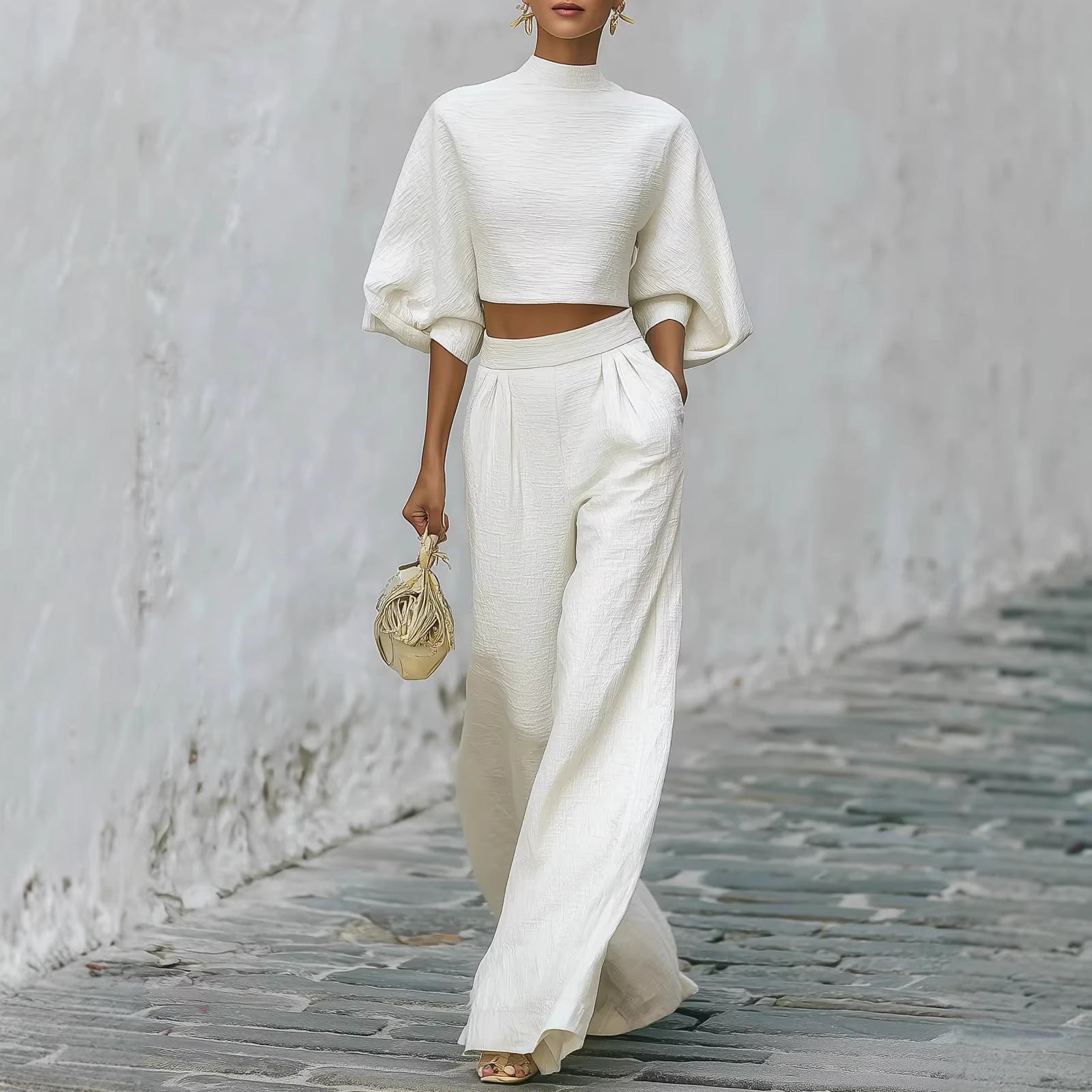 Vivienne Ashford | Elegant Two Piece Trouser Set For Women