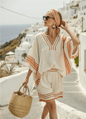 Isla Kensington | Boho Two Piece Shorts Set For Women