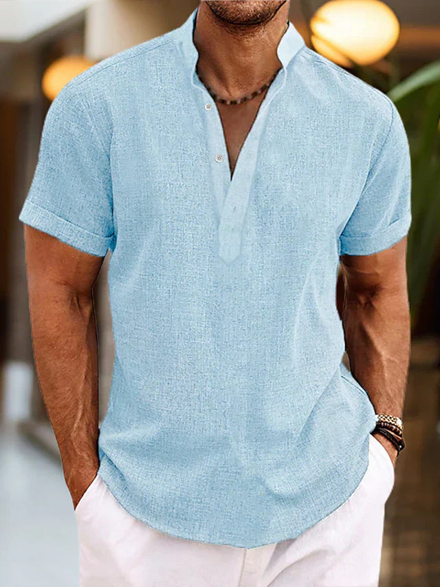Matteo Sinclair | Textured Summer Shirt For Men