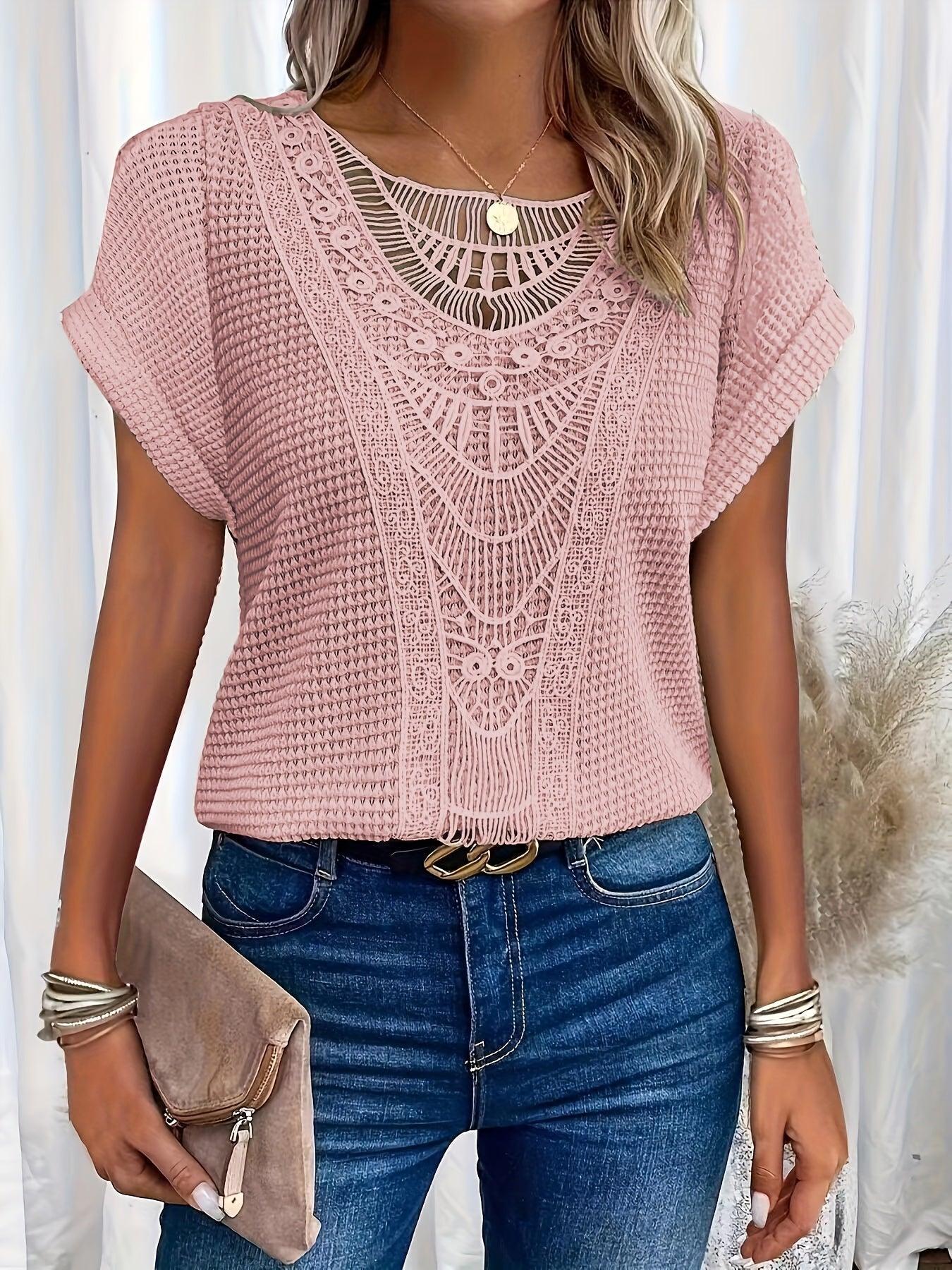 Shelby Parsons | Boho Crochet Blouse For Women