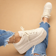 Valentina Moreau | Luxe Platform Sneakers For Women