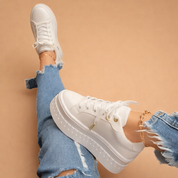 Valentina Moreau | Luxe Platform Sneakers For Women
