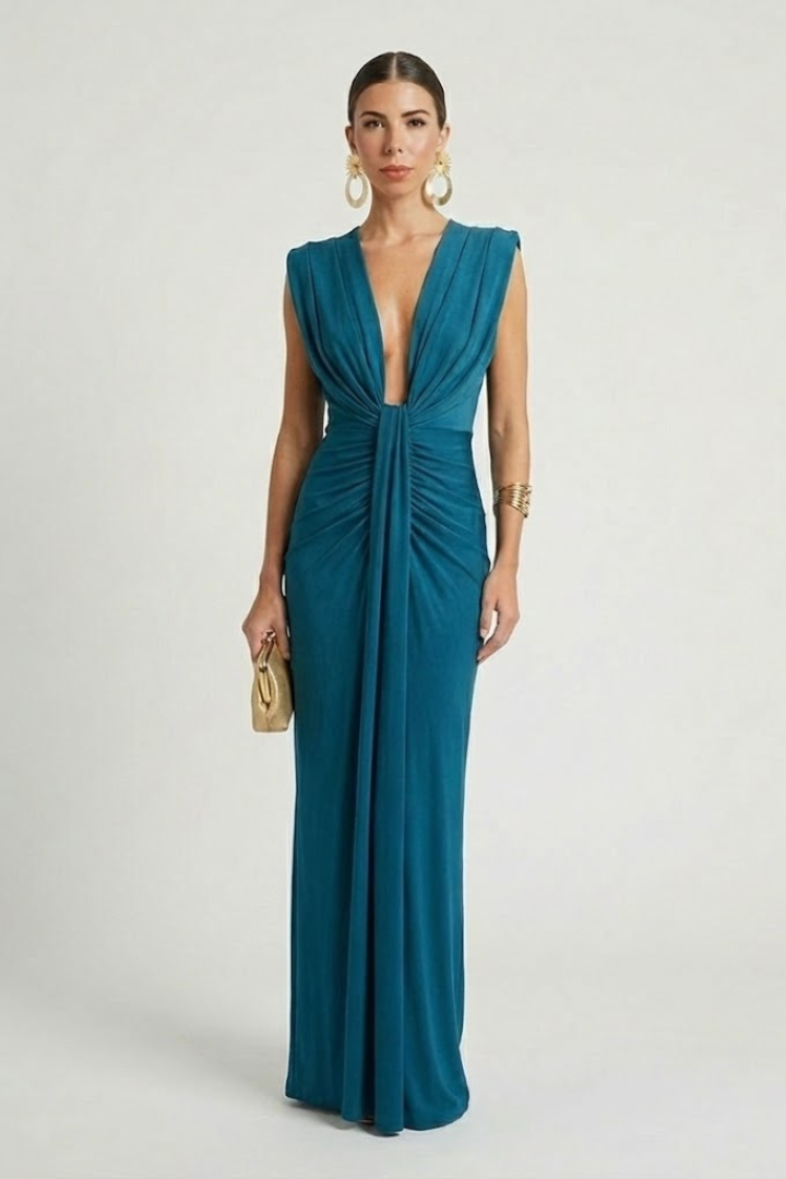 Serena Bellini | Elegant Evening Maxi Dress For Women