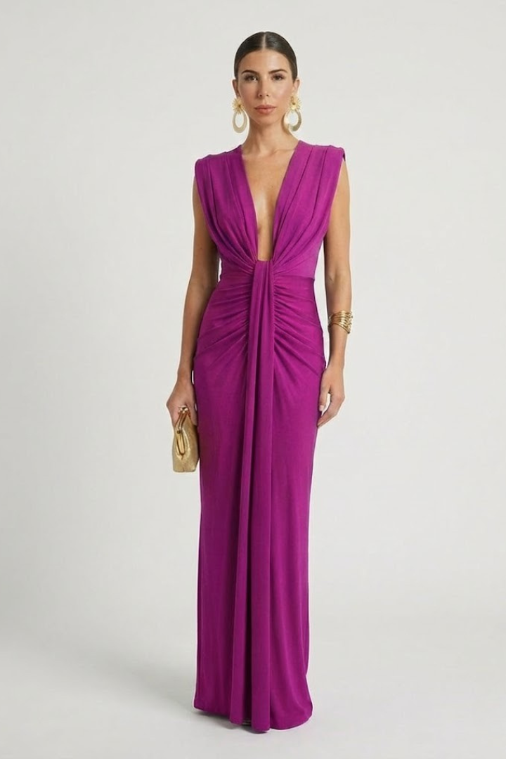 Serena Bellini | Elegant Evening Maxi Dress For Women