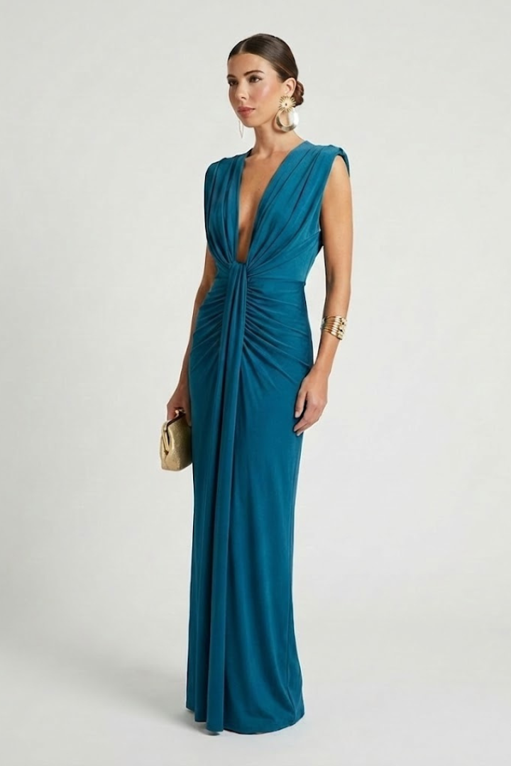Serena Bellini | Elegant Evening Maxi Dress For Women