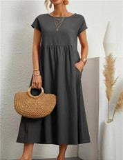 Camille Dubois | Elegant Black Maxi Dress For Women