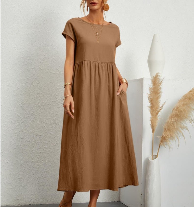 Camille Dubois | Elegant Black Maxi Dress For Women
