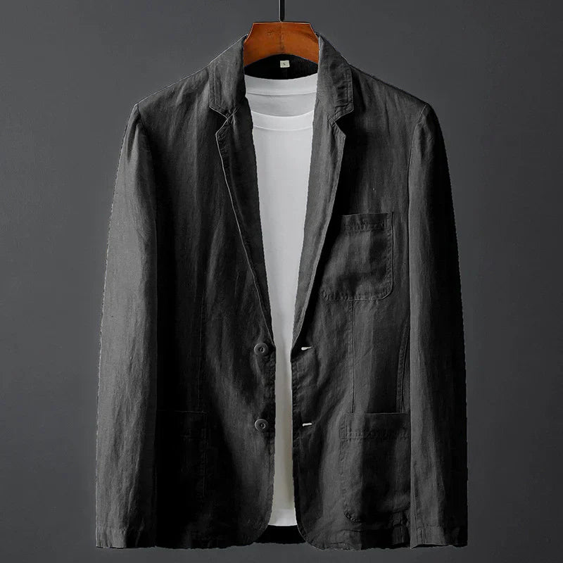 Lorenzo Vitale | Linen Tailored Luxe Blazer