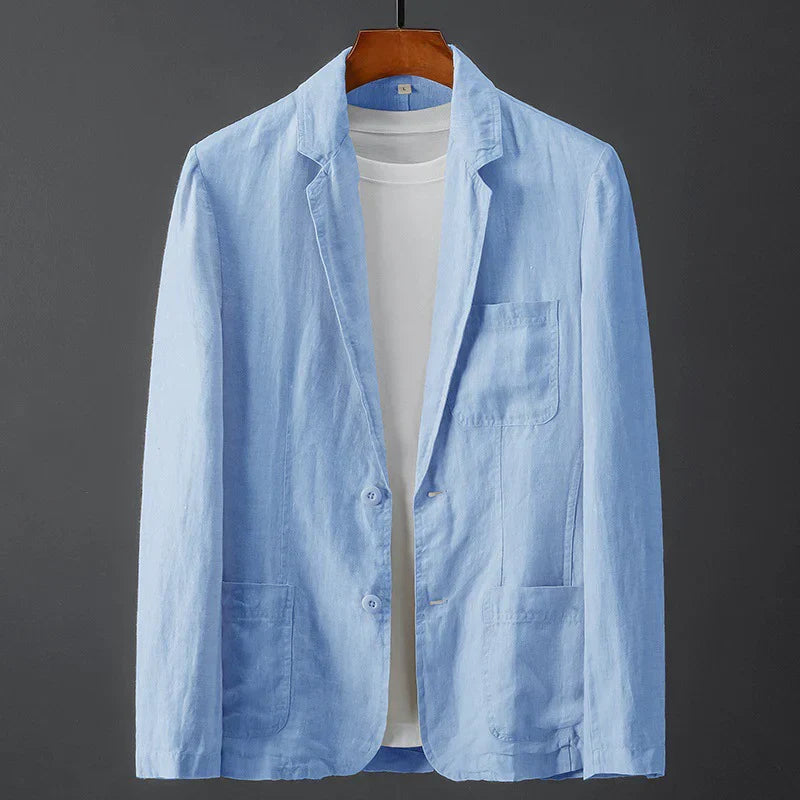 Lorenzo Vitale | Linen Tailored Luxe Blazer