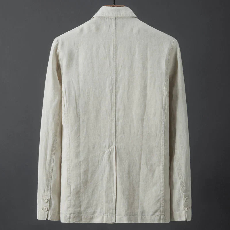 Lorenzo Vitale | Linen Tailored Luxe Blazer