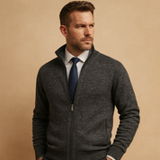 Oliver Sinclair | Zip Knit Cardigan For Men
