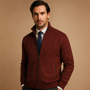Oliver Sinclair | Zip Knit Cardigan For Men