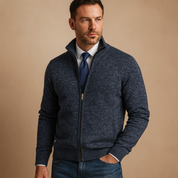 Oliver Sinclair | Zip Knit Cardigan For Men