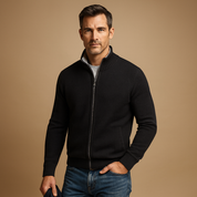 Oliver Sinclair | Zip Knit Cardigan For Men