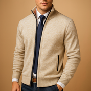 Oliver Sinclair | Zip Knit Cardigan For Men
