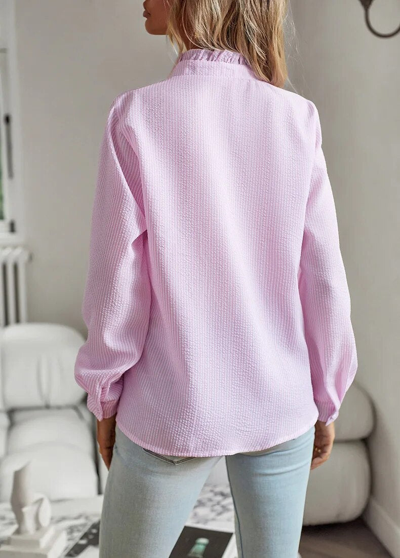 Sofia Laurent | Paris Ruffle Blouse Luxe