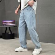 Ethan Walker | Urban Relaxed Denim Jeans Luxe