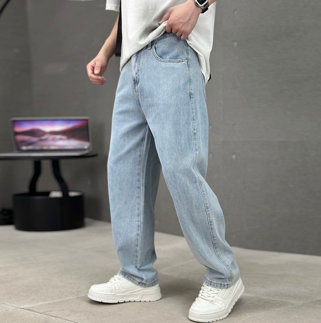 Ethan Walker | Urban Relaxed Denim Jeans Luxe