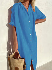 Victoria Sinclair | Black Shirt Dress For Women