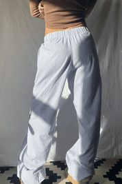 Amélie Rousseau | Relaxed Cotton Lounge Trousers For Women
