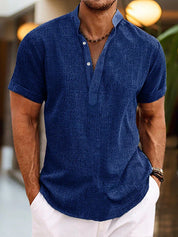 Matteo Sinclair | Textured Summer Shirt For Men