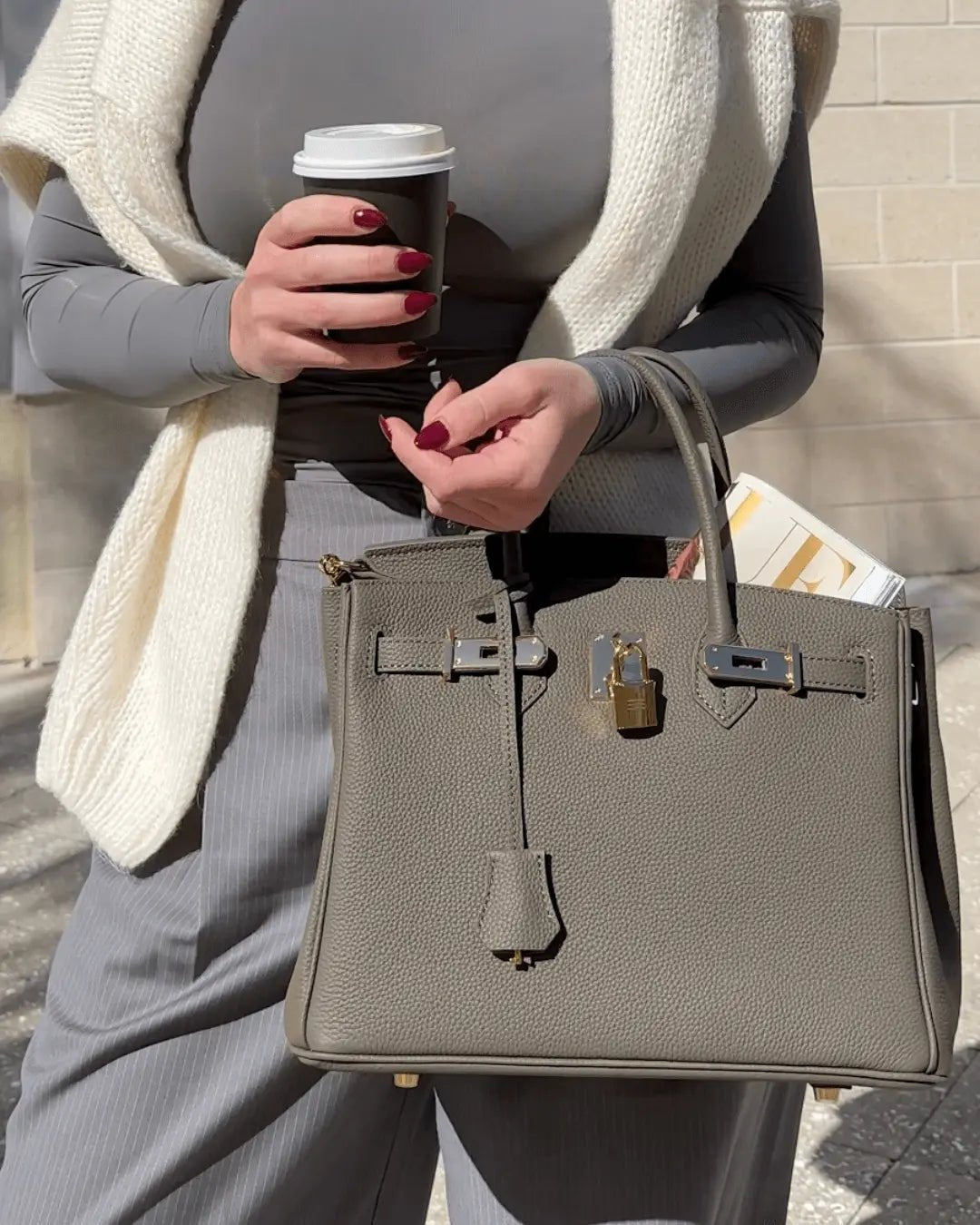 Genevieve Laurent | Luxury Top Handle Handbag For Women
