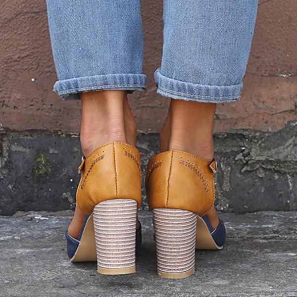 Hannah Hodge | Vintage T-Strap Heels For Women