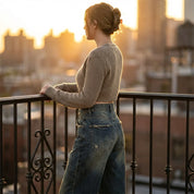 Kyra | Women's Wide-Leg Vintage Denim Boyfriend Jeans