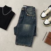 Kyra | Women's Wide-Leg Vintage Denim Boyfriend Jeans