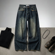 Kyra | Women's Wide-Leg Vintage Denim Boyfriend Jeans