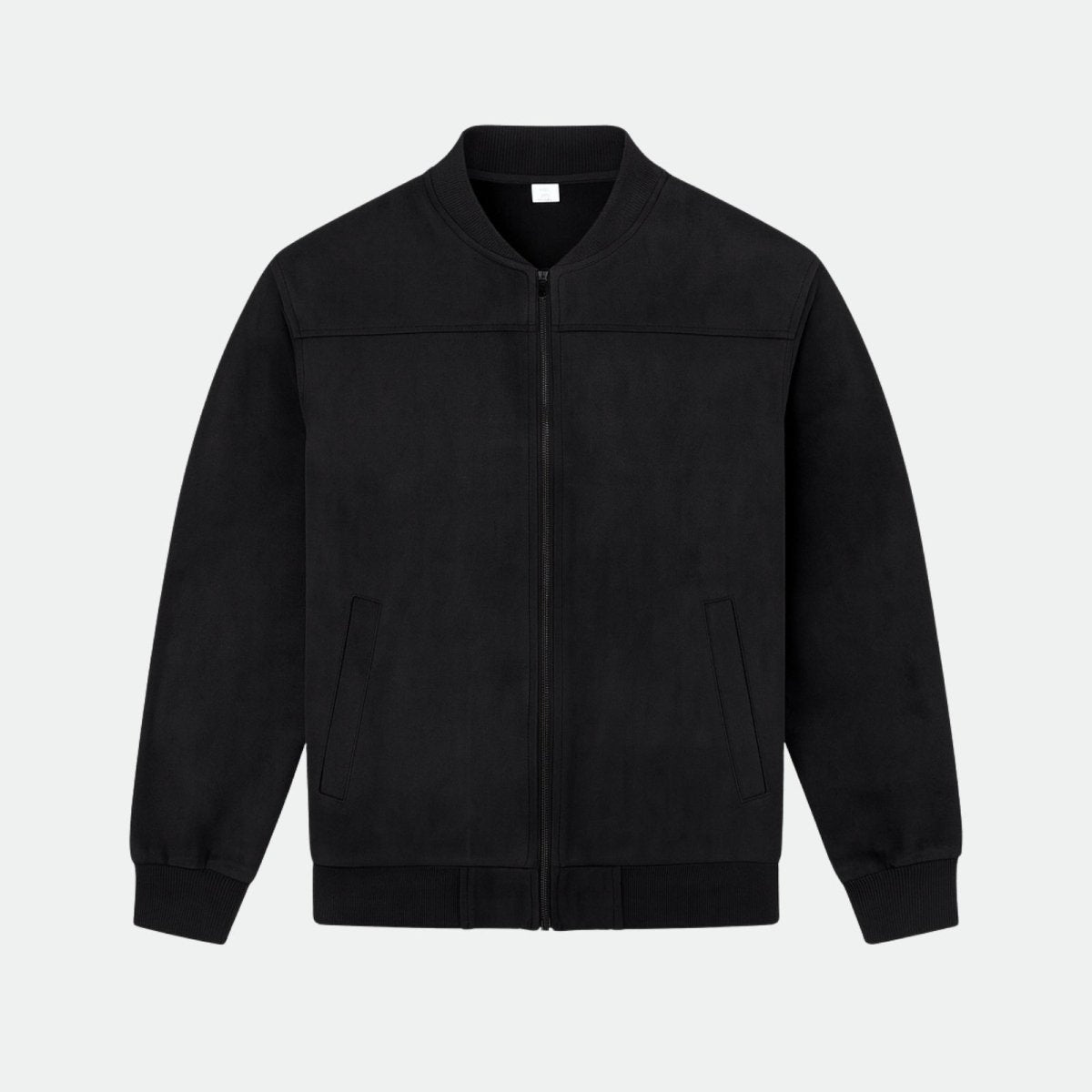 Leonardo Vieri | Suede Zip Bomber Jacket