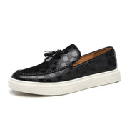Arthur Belmont | Luxe Tassel Leather Loafers